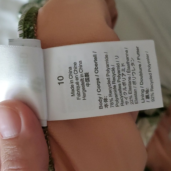 Jcrew One Piece Size 10 - Picture 6 of 6